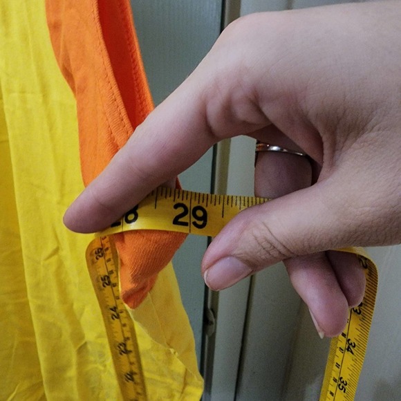 Tank Top Sean John color block orange yellow 2xl shirt - Picture 7 of 8